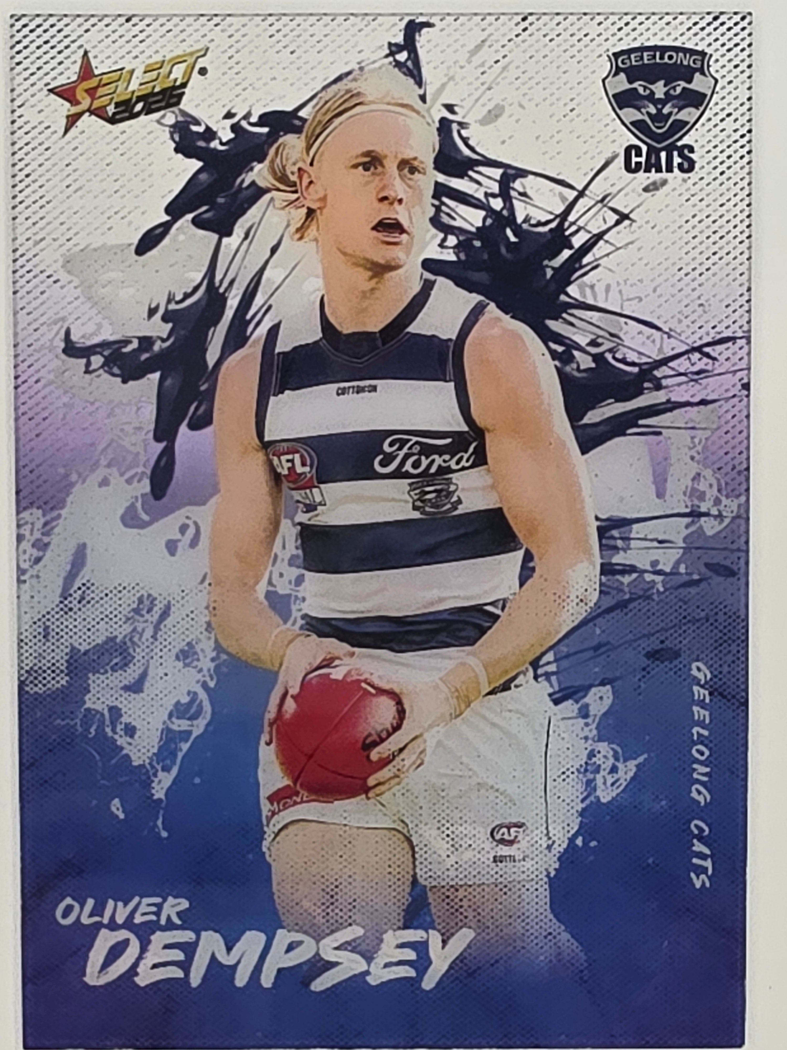 2026 AFL Footy Stars Adrenaline A34 Oliver Dempsey - Geelong Cats