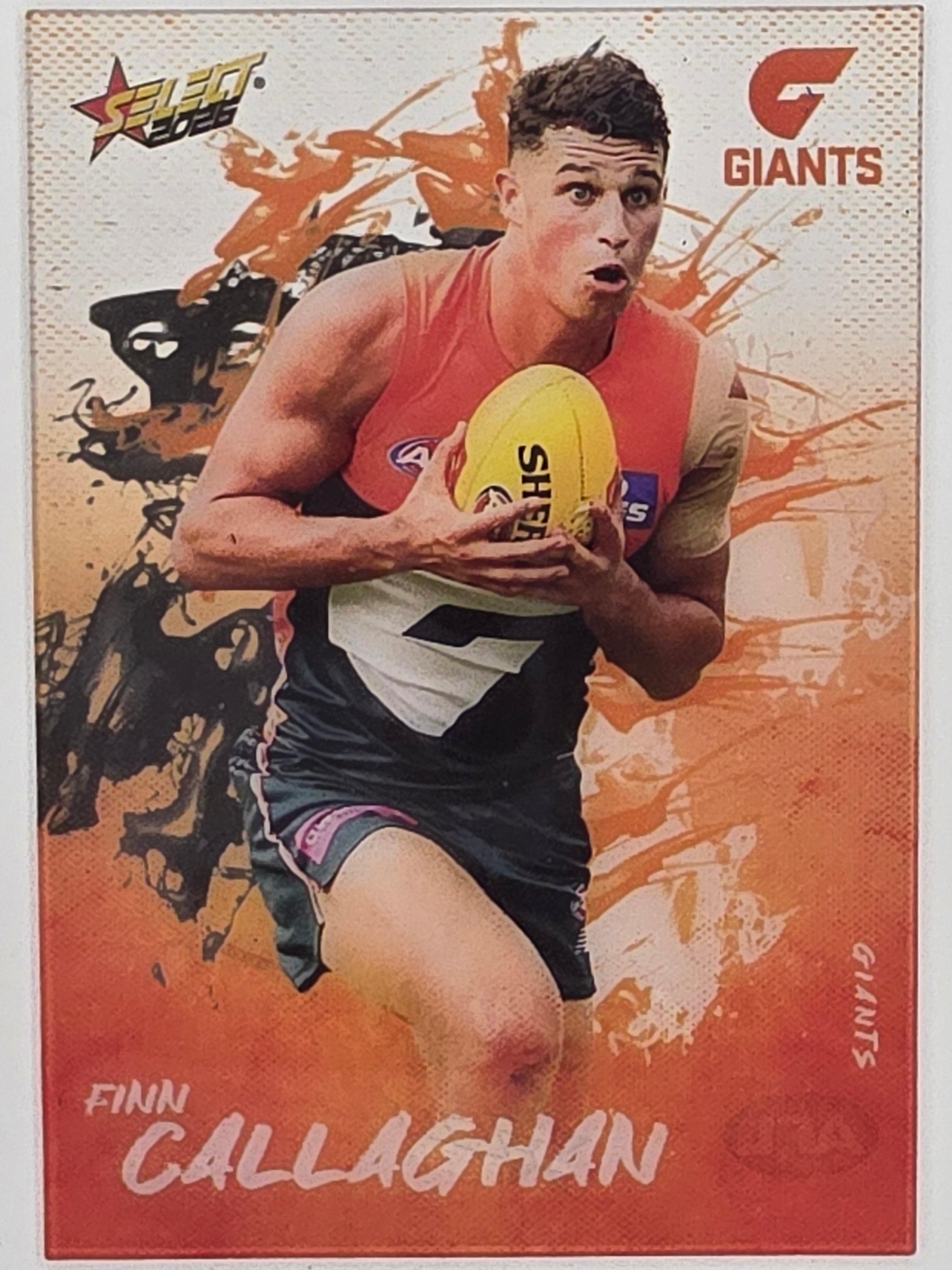 2026 AFL Footy Stars Adrenaline A37 Finn Callaghan - GWS Giants