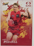 2026 AFL Footy Stars Adrenaline A45 Matt Rowell - Gold Coast Suns