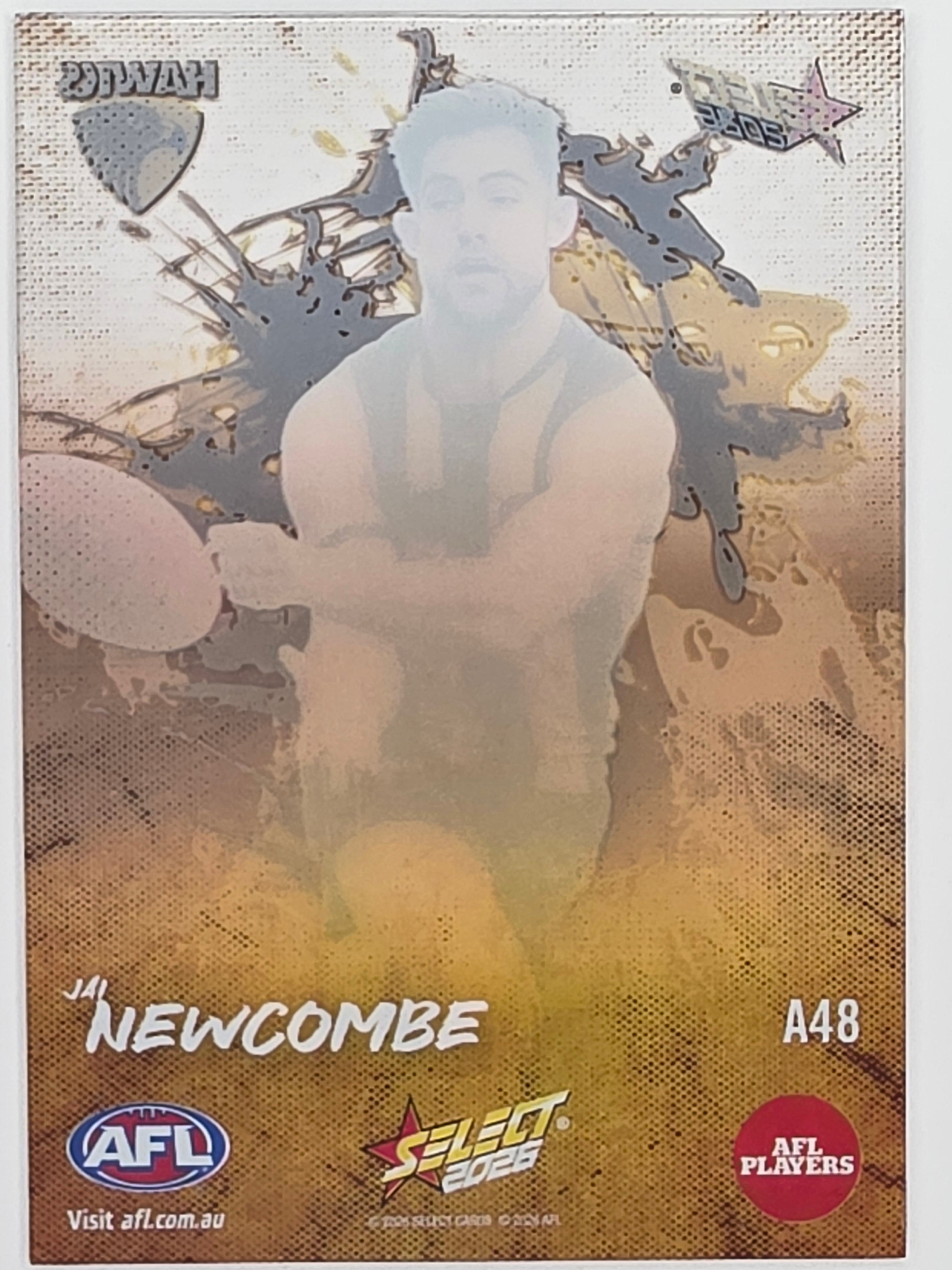 2026 AFL Footy Stars Adrenaline A48 Jai Newcombe - Hawthorn Hawks