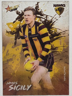 2026 AFL Footy Stars Adrenaline A49 James Sicily - Hawthorn Hawks