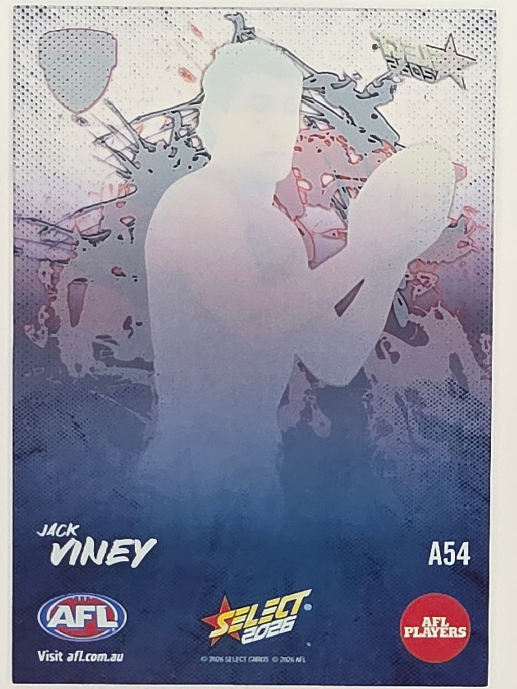 2026 AFL Footy Stars Adrenaline A54 Jack Viney - Melbourne Demons