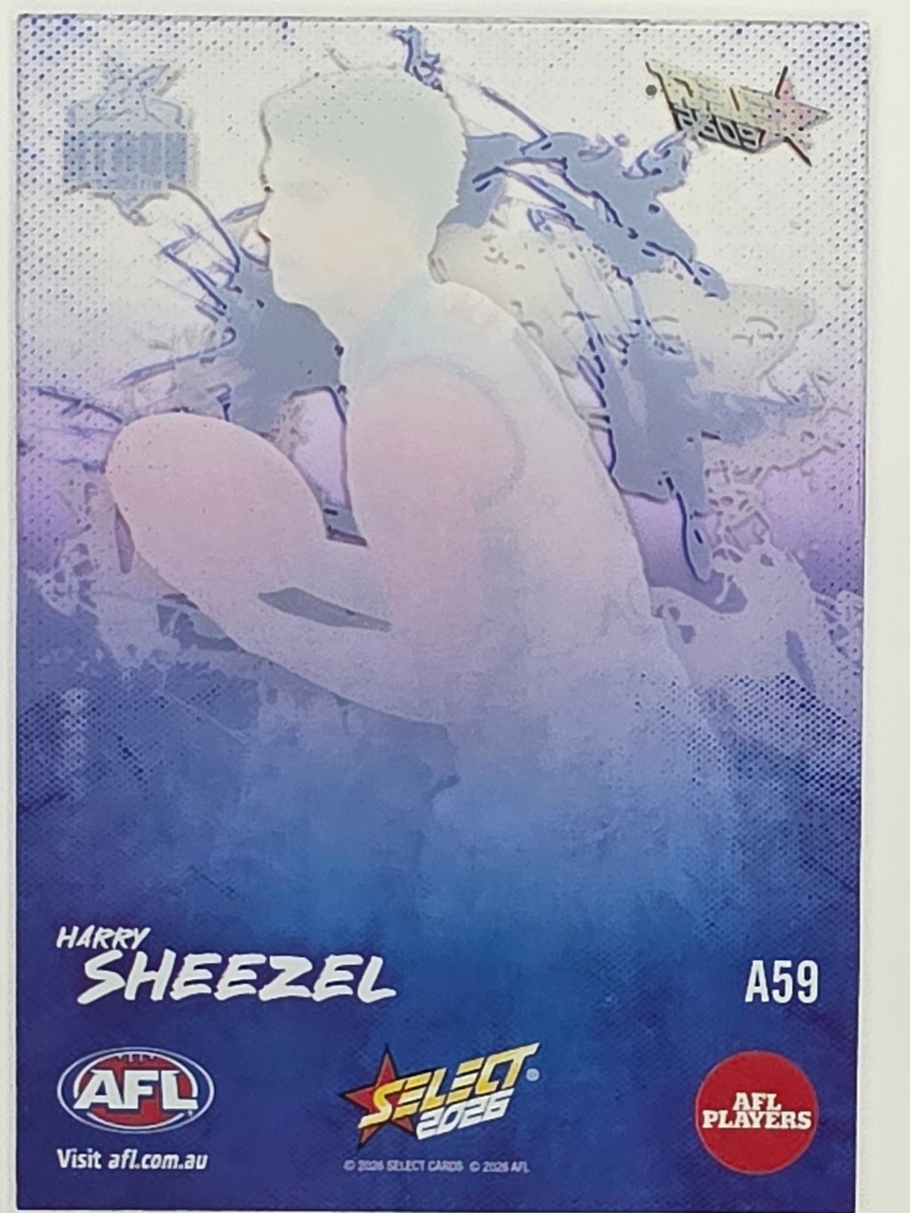 2026 AFL Footy Stars Adrenaline A59 Harry Sheezel - North Melbourne Kangaroos
