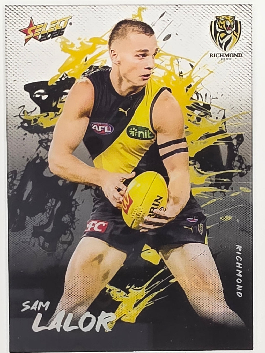 2026 AFL Footy Stars Adrenaline A68 Sam Lalor - Richmond Tigers