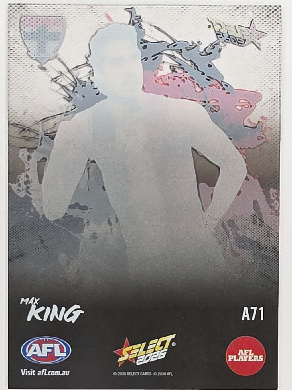 2026 AFL Footy Stars Adrenaline A71 Max King - St Kilda Saints