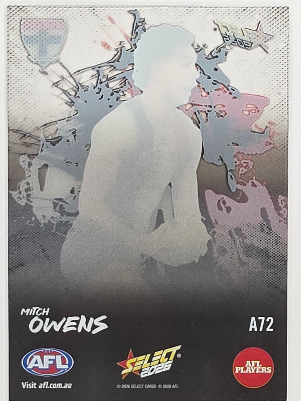 2026 AFL Footy Stars Adrenaline A72 Mitch Owens - St Kilda Saints
