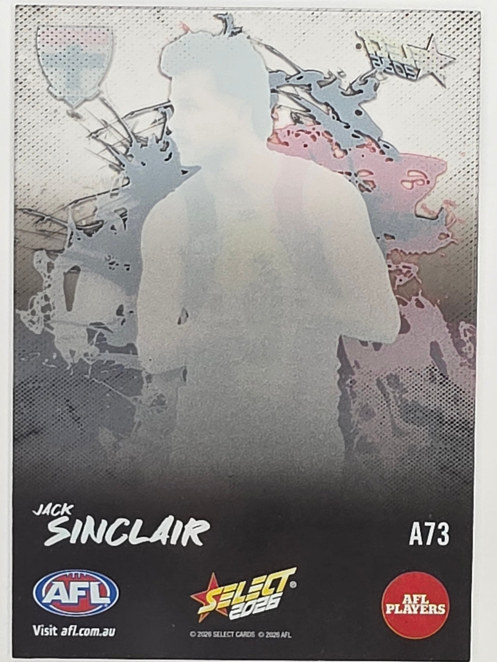 2026 AFL Footy Stars Adrenaline A73 Jack Sinclair - St Kilda Saints