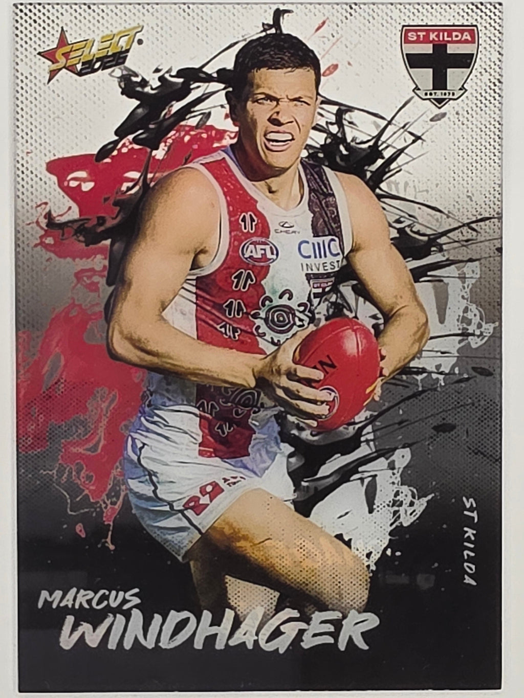 2026 AFL Footy Stars Adrenaline A75 Marcus Windhager - St Kilda Saints