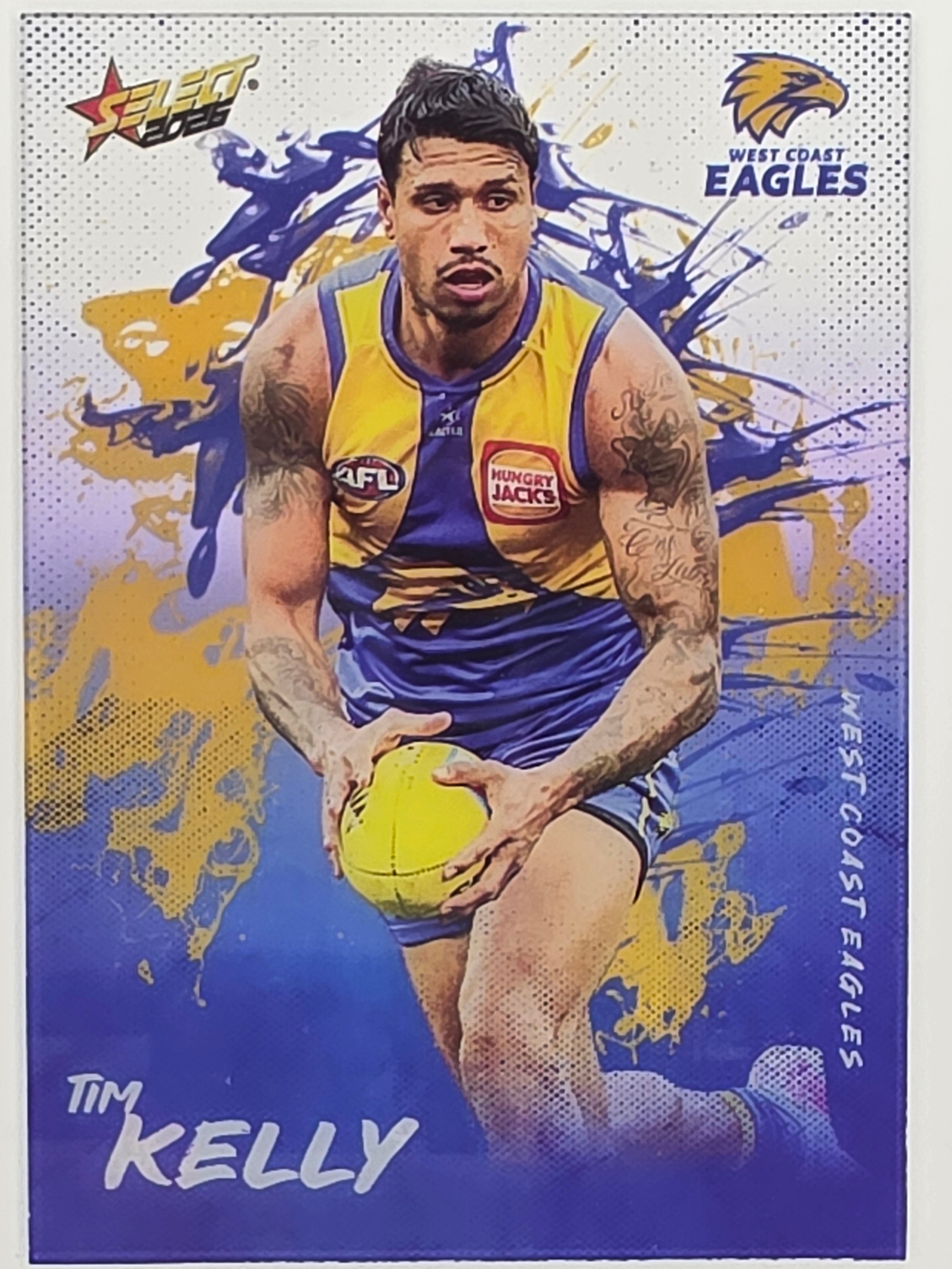 2026 AFL Footy Stars Adrenaline A83 Tim Kelly - West Coast Eagles
