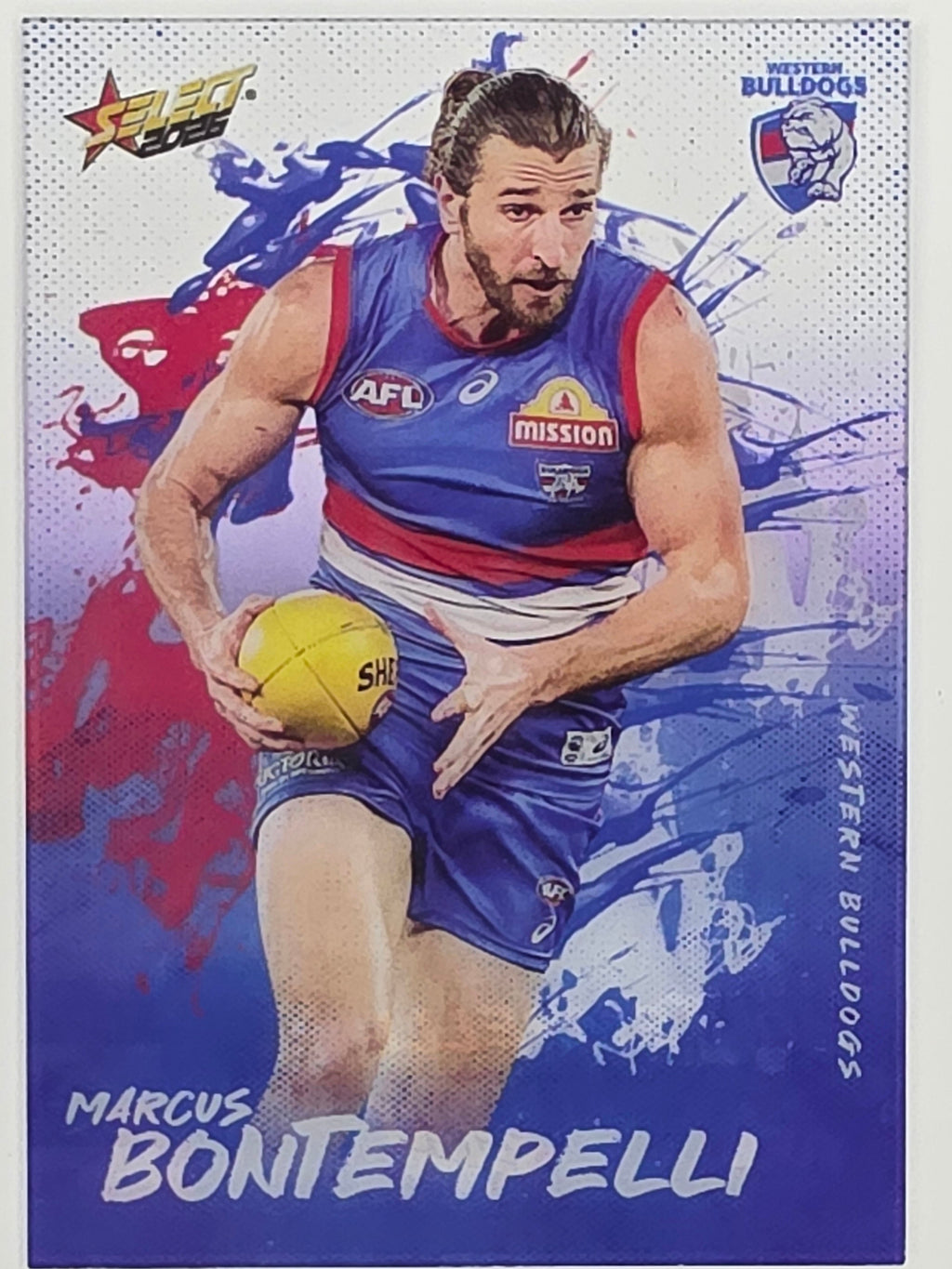 2026 AFL Footy Stars Adrenaline A86 Marcus Bontempelli - Western Bulldogs