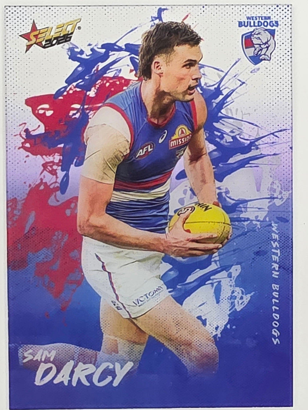 2026 AFL Footy Stars Adrenaline A87 Sam Darcy - Western Bulldogs