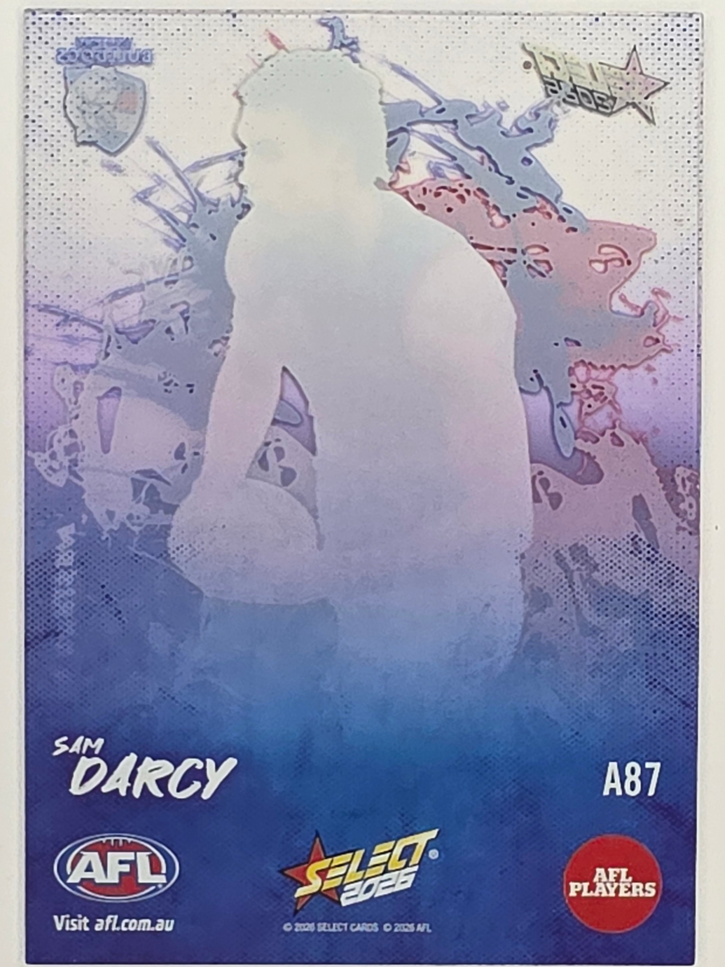 2026 AFL Footy Stars Adrenaline A87 Sam Darcy - Western Bulldogs
