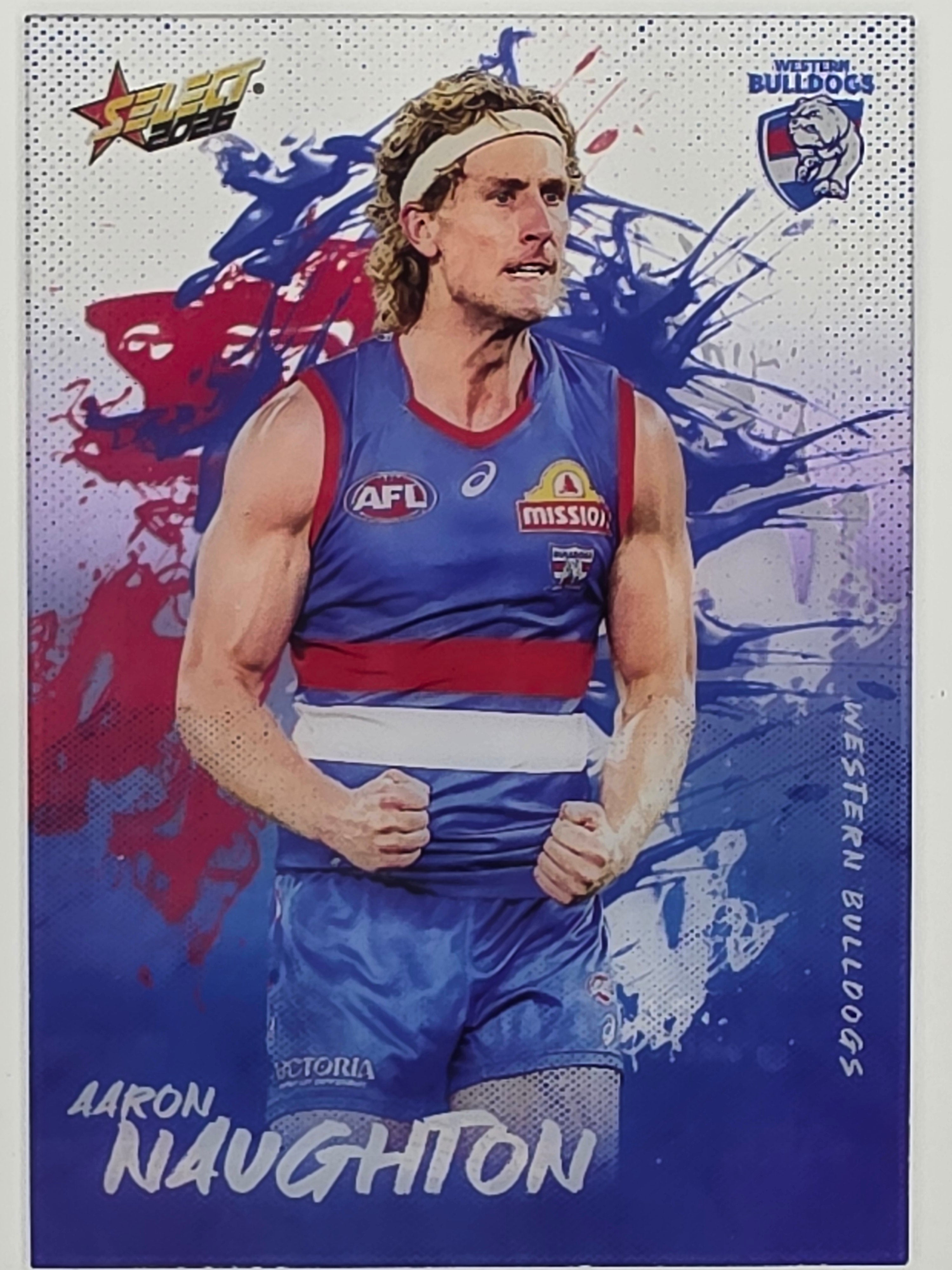 2026 AFL Footy Stars Adrenaline A88 Aaron Naughton - Western Bulldogs