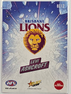 2026 AFL Footy Stars Booom Ice BI12 #496/510 Levi Ashcroft - Brisbane Lions
