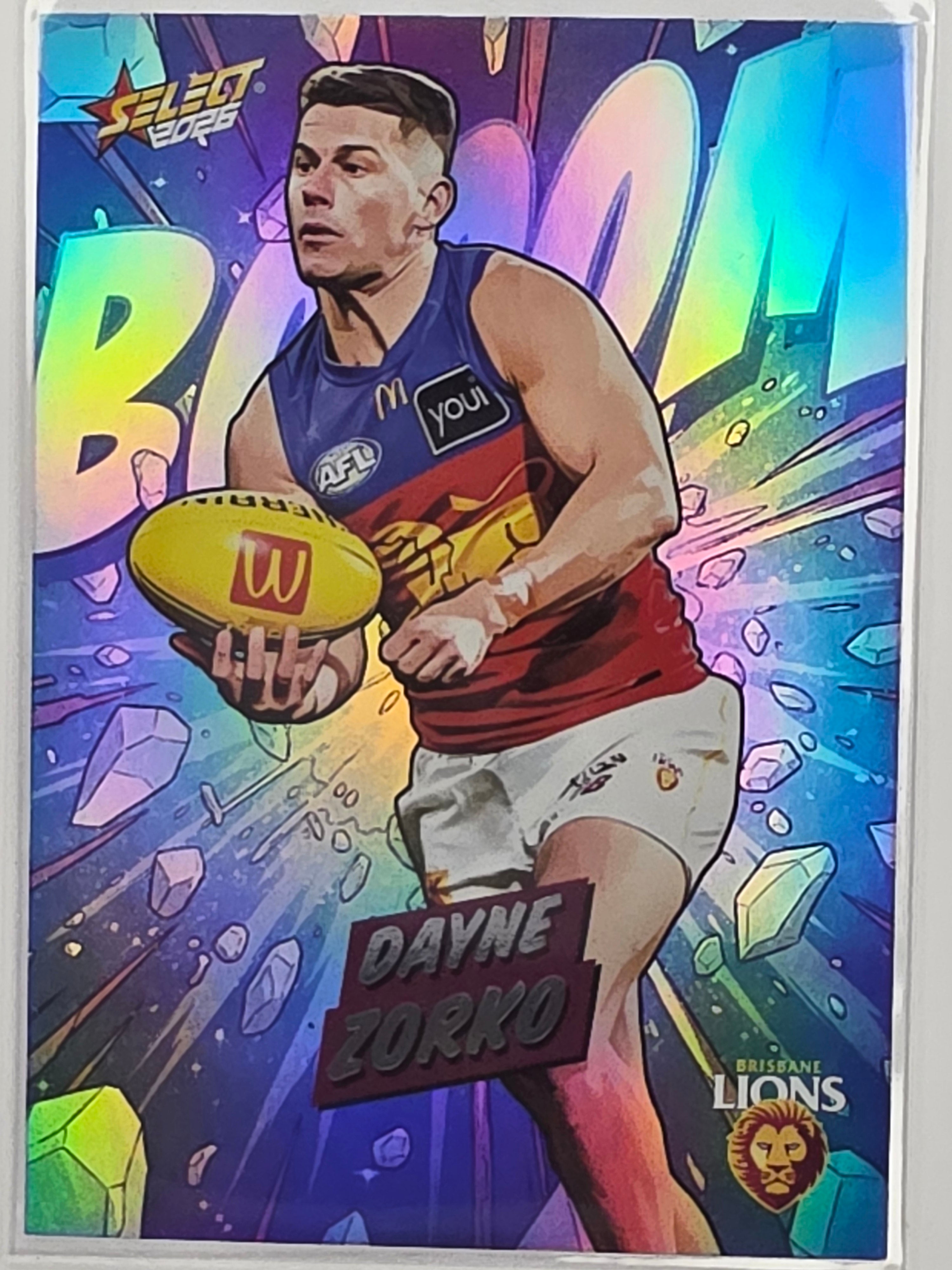 2026 AFL Footy Stars Booom Ice BI20 #266/510 Dayne Zorko - Brisbane Lions