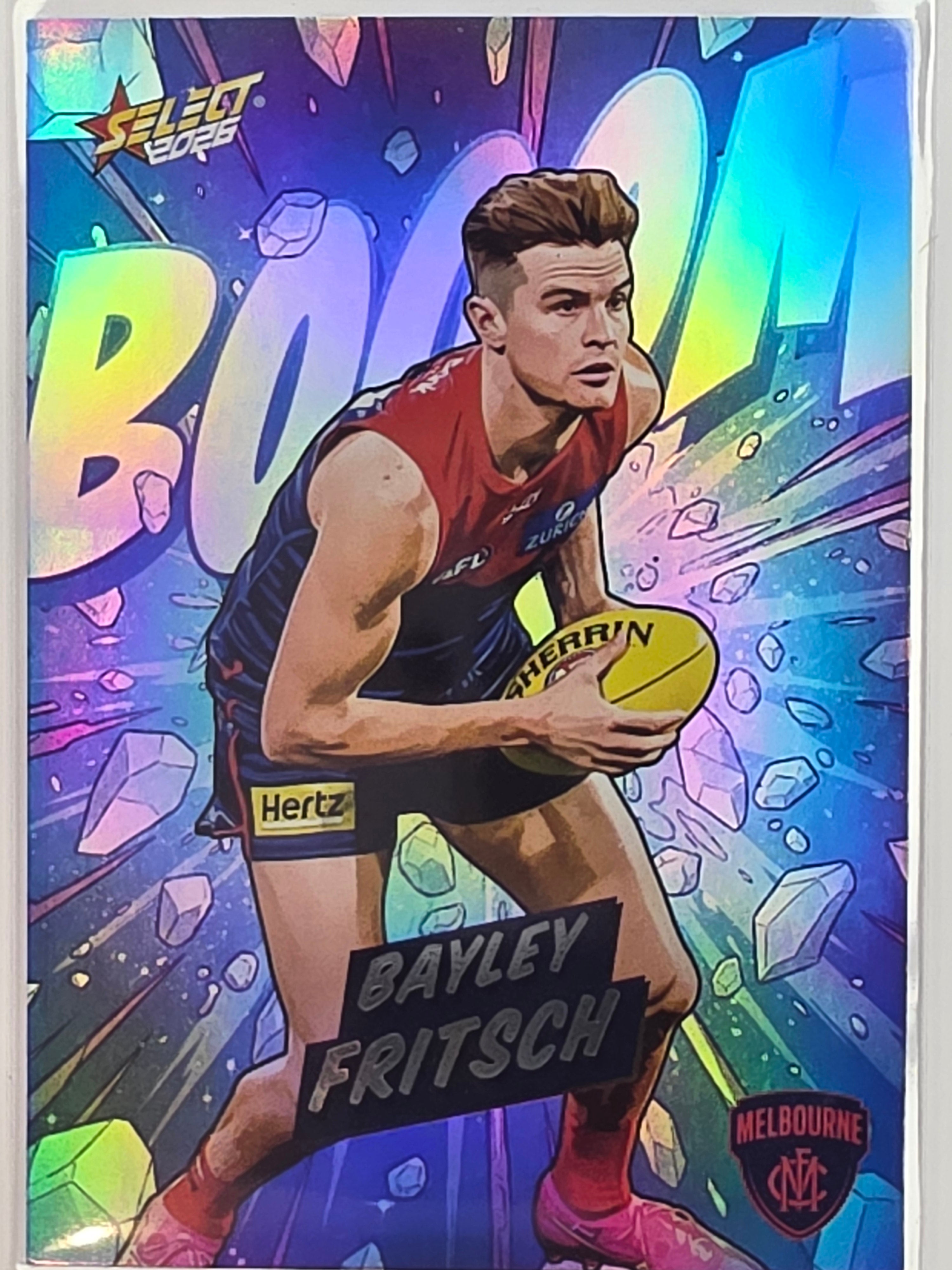 2026 AFL Footy Stars Booom Ice BI101 #162/510 Bayley Fritsch - Melbourne Demons