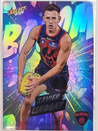 2026 AFL Footy Stars Booom Ice BI104 #480/510 Xavier Lindsay - Melbourne Demons