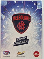 2026 AFL Footy Stars Booom Ice BI104 #480/510 Xavier Lindsay - Melbourne Demons