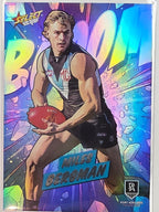 2026 AFL Footy Stars Booom Ice BI121 #225/510 Miles Bergman - Port Adelaide Power