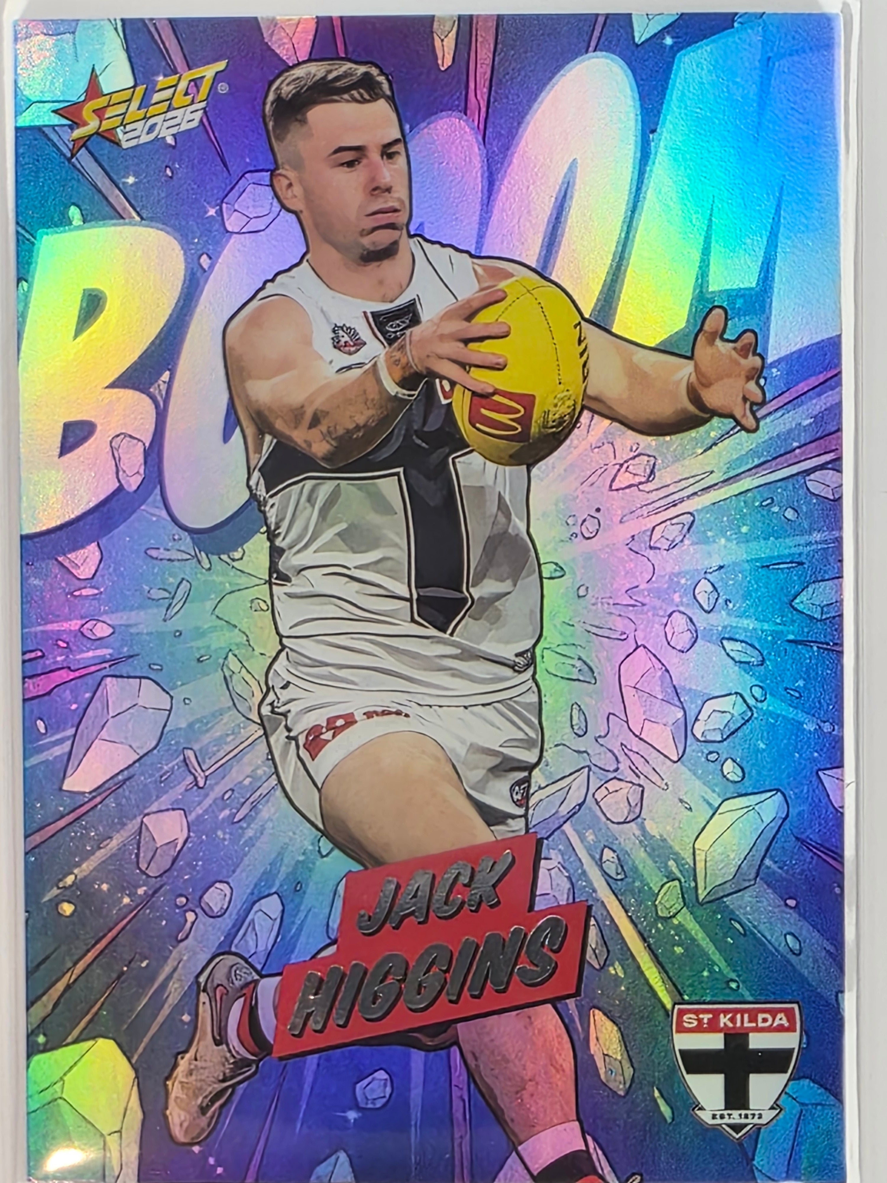 2026 AFL Footy Stars Booom Ice BI142 #256/510 Jack Higgins - St Kilda Saints