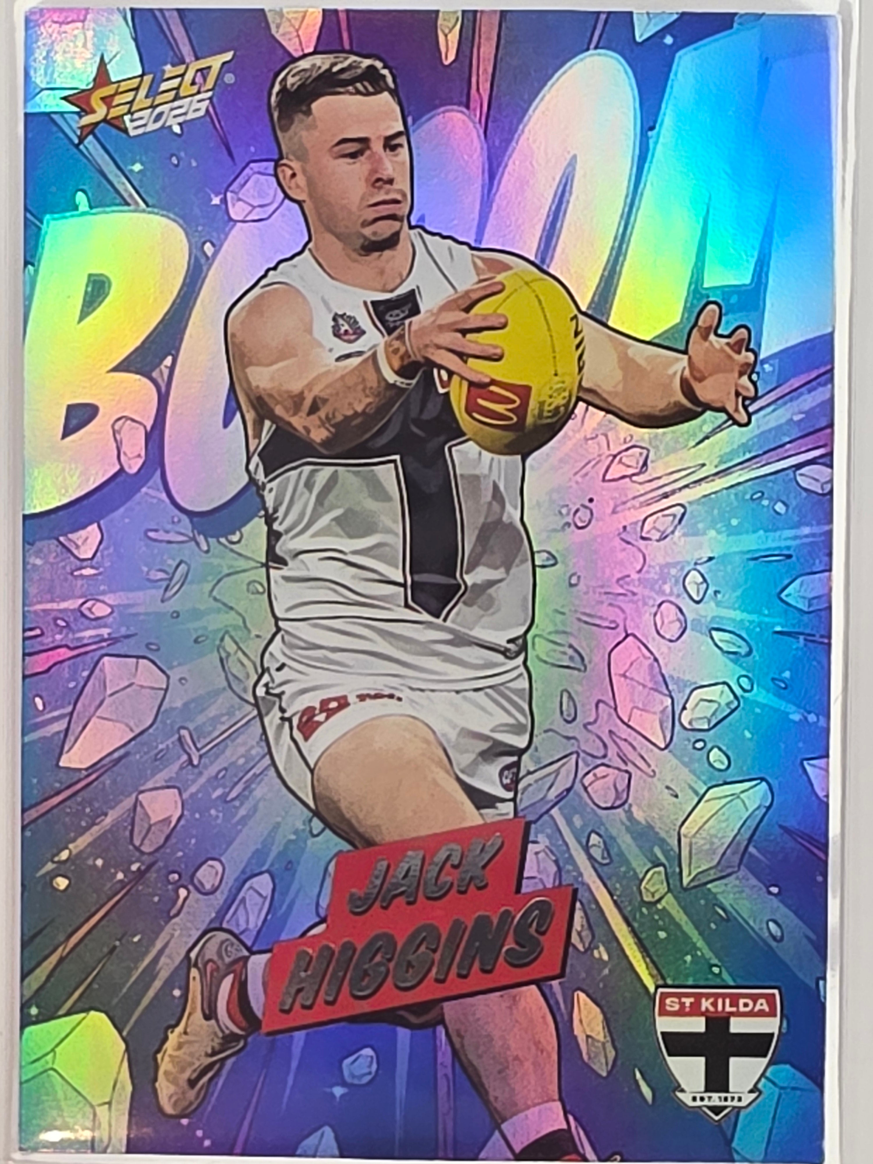 2026 AFL Footy Stars Booom Ice BI142 #379/510 Jack Higgins - St Kilda Saints