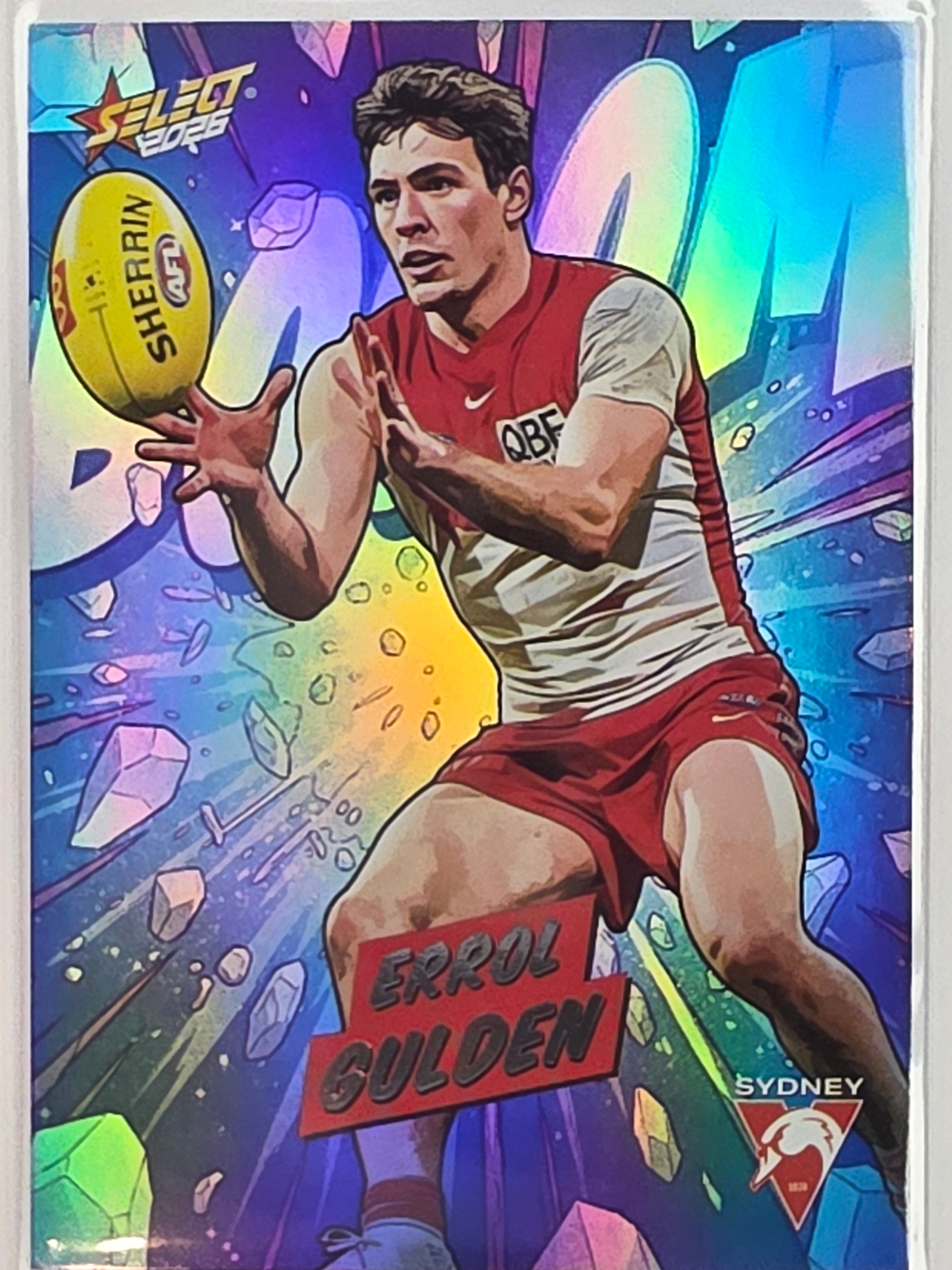 2026 AFL Footy Stars Booom Ice BI155 #449/510 Errol Gulden - Sydney Swans