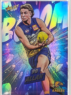 2026 AFL Footy Stars Booom Ice BI161 #411/510 Bo Allan - West Coast Eagles