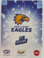 2026 AFL Footy Stars Booom Ice BI161 #411/510 Bo Allan - West Coast Eagles
