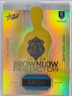 2026 AFL Select Footy Stars Brownlow Predictor Patch Gold BPPG65 #206/220 Port Adelaide Wild Card - Port Adelaide Power