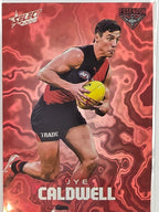 2026 AFL Footy Stars Mercury Team Colours MY50 #321/425 Jye Caldwell - Essendon Bombers