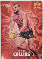 2026 AFL Footy Stars Mercury Team Colours MY99 #338/425 Sam Collins - Gold Coast Suns