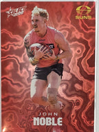 2026 AFL Footy Stars Mercury Team Colours MY104 #107/425 John Noble - Gold Coast Suns