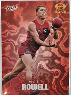 2026 AFL Footy Stars Mercury Team Colours MY106 #244/425 Matt Rowell - Gold Coast Suns