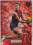 2026 AFL Footy Stars Mercury Team Colours MY129 #311/425 Trent Rivers - Melbourne Demons