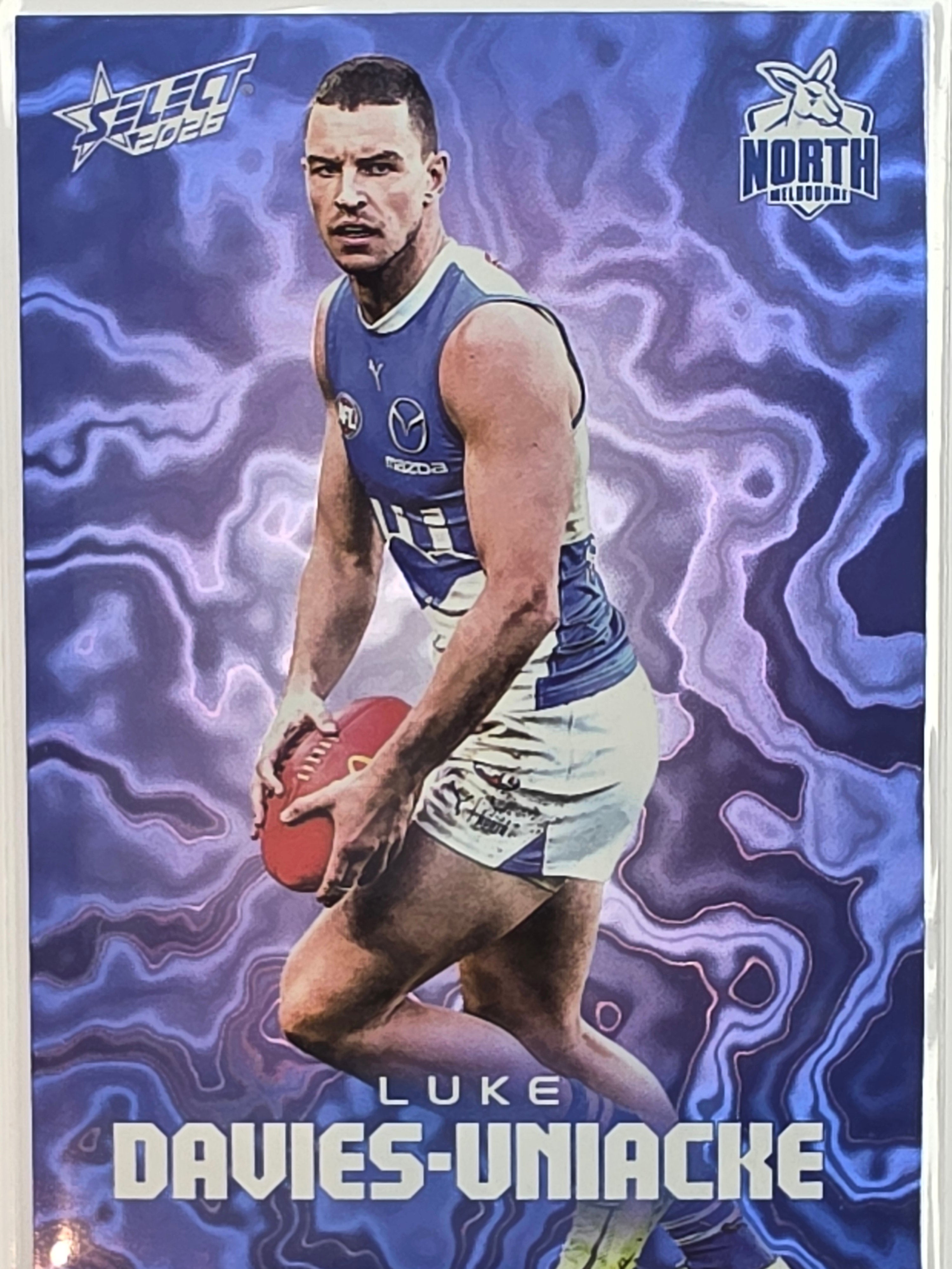 2026 AFL Footy Stars Mercury Team Colours MY134 #182/425 Luke Davies-Uniacke - North Melbourne Kangaroos