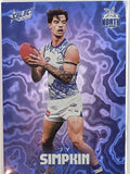 2026 AFL Footy Stars Mercury Team Colours MY141 #162/425 Jy Simpkin - North Melbourne Kangaroos
