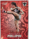 2026 AFL Footy Stars Mercury Team Colours MY175 #318/425 Mattaes Phillipou - St Kilda Saints