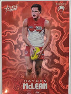 2026 AFL Footy Stars Mercury Team Colours MY188 #131/425 Hayden McLean - Sydney Swans
