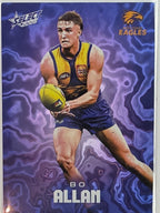 2026 AFL Footy Stars Mercury Team Colours MY193 #147/425 Bo Allan - West Coast Eagles