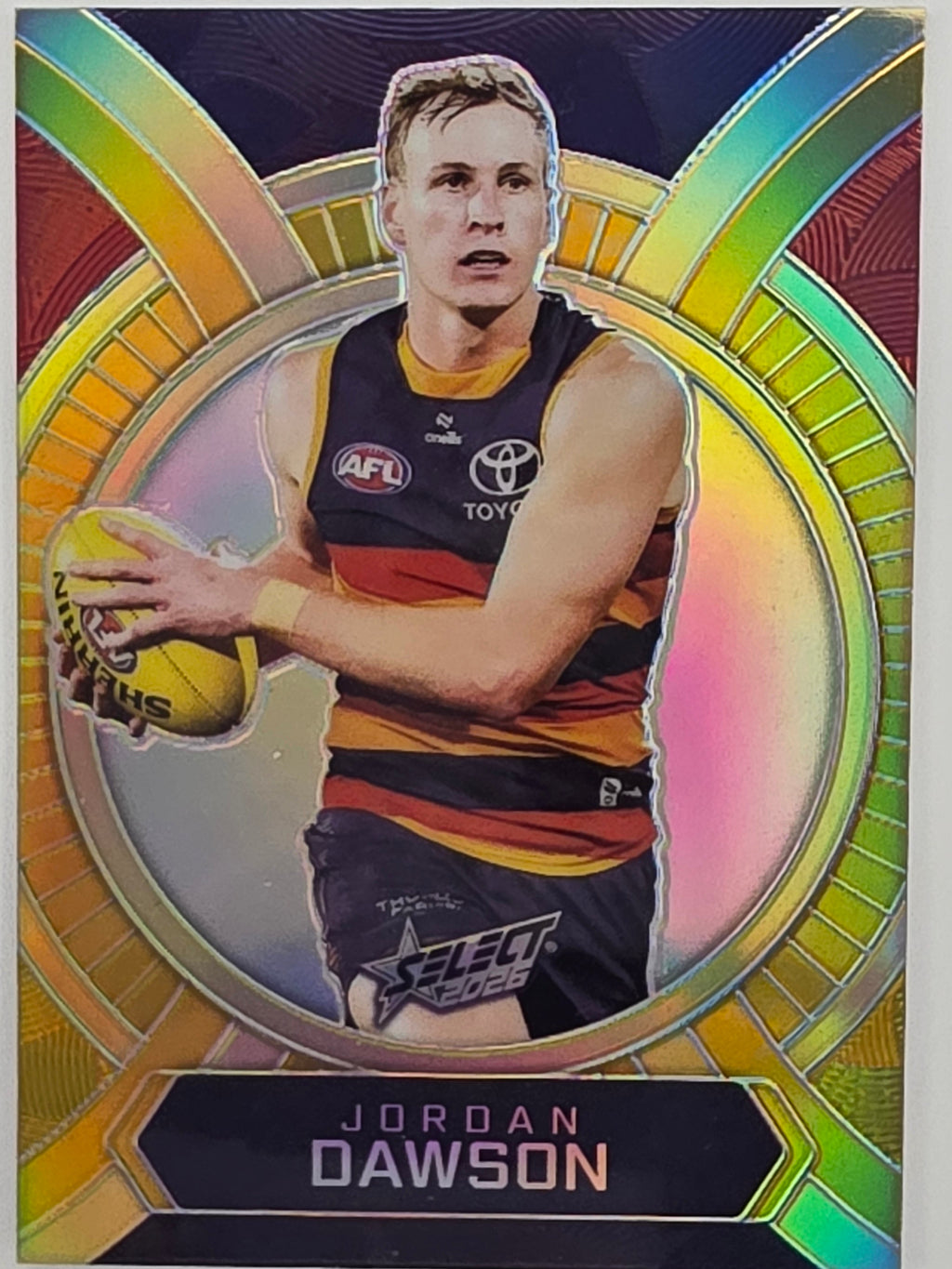 2026 AFL Footy Stars Luminous LB2 Jordan Dawson - Adelaide Crows