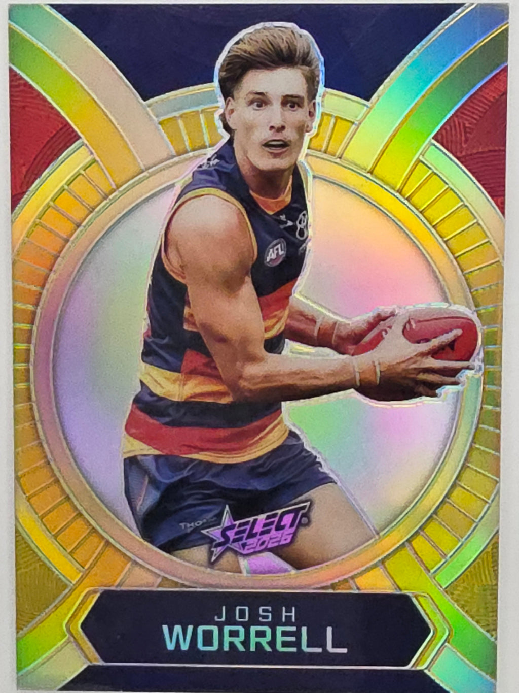 2026 AFL Footy Stars Luminous LB10 Josh Worrell - Adelaide Crows