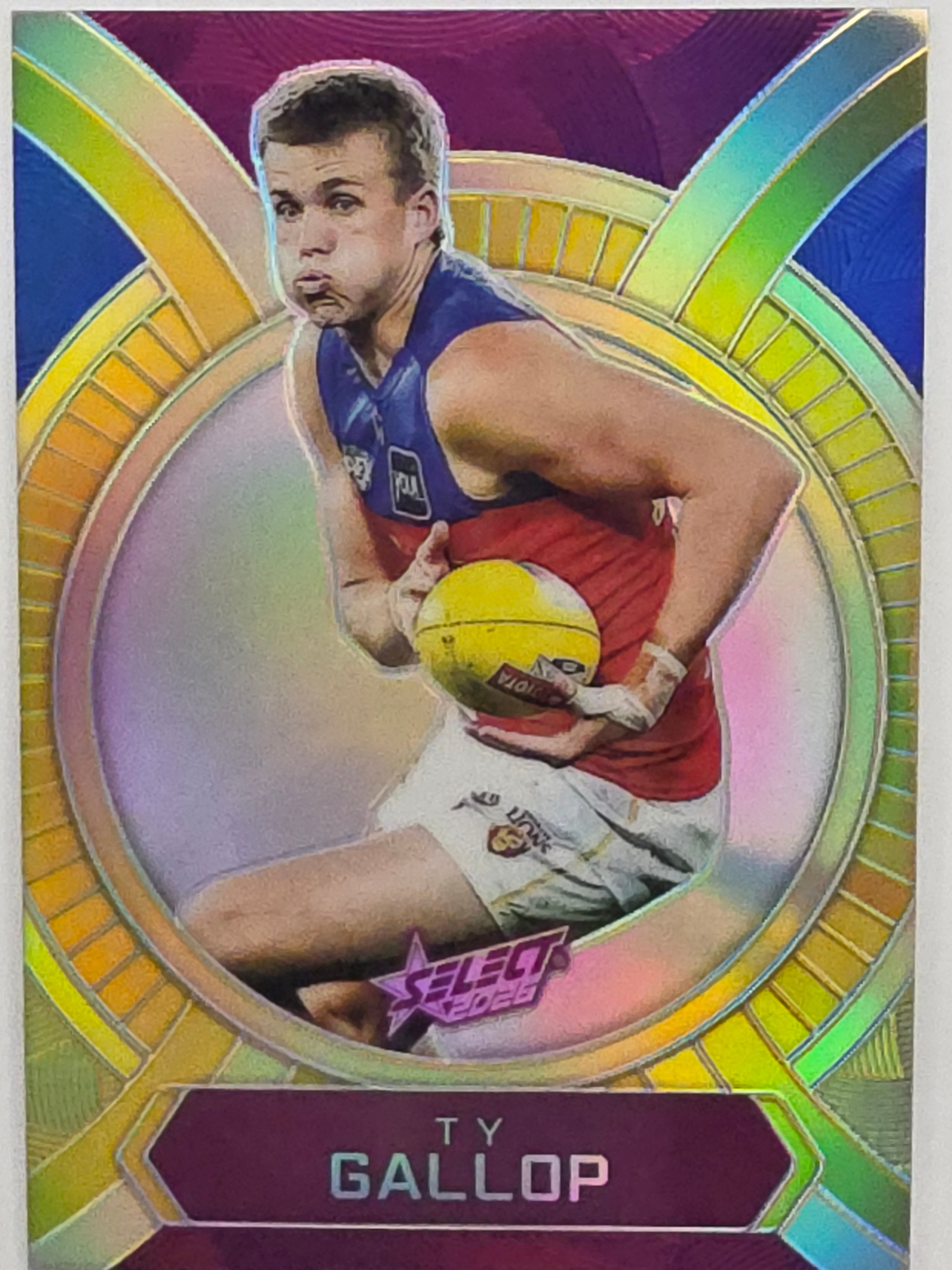 2026 AFL Footy Stars Luminous LB15 Ty Gallop - Brisbane Lions