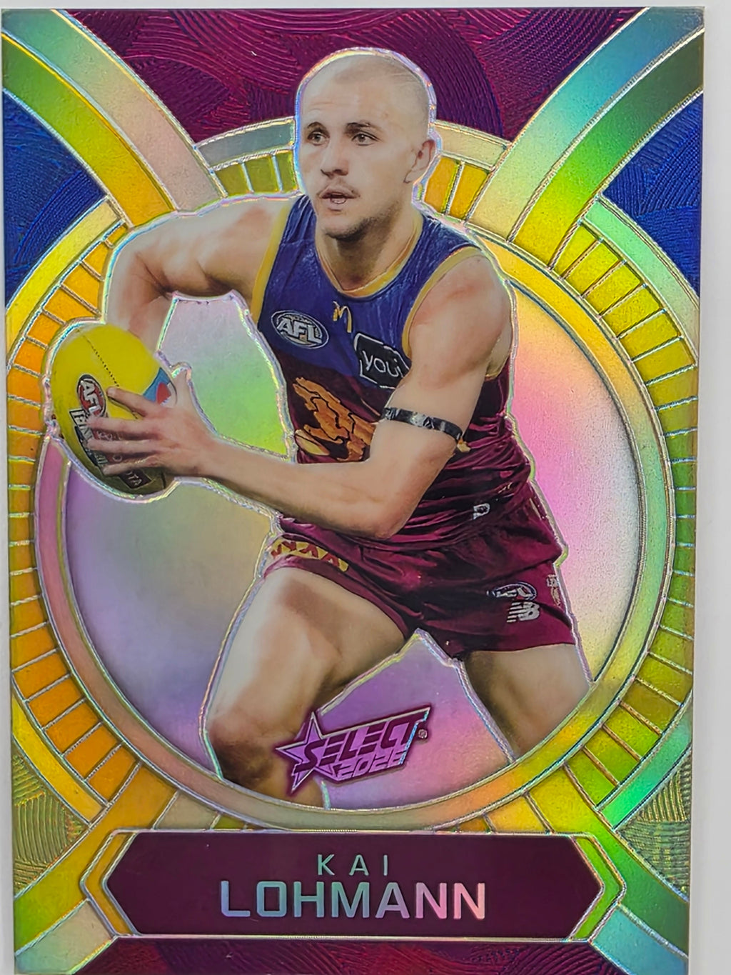 2026 AFL Footy Stars Luminous LB17 Kai Lohmann - Brisbane Lions