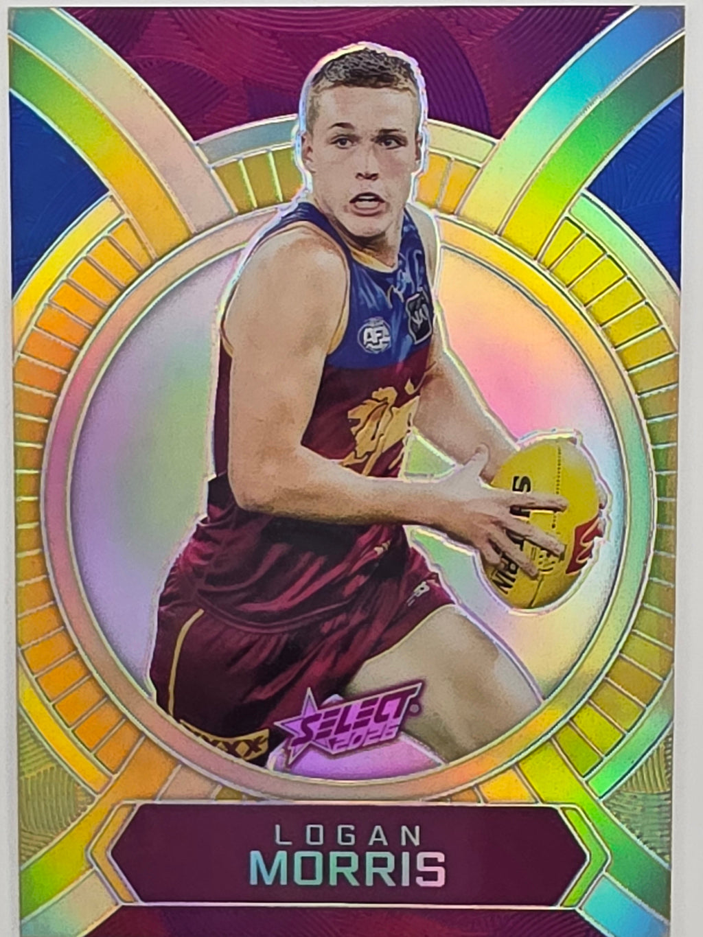 2026 AFL Footy Stars Luminous LB18 Logan Morris - Brisbane Lions
