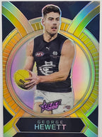 2026 AFL Footy Stars Luminous LB23 George Hewett - Carlton Blues