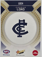 2026 AFL Footy Stars Luminous LB24 Cooper Lord - Carlton Blues
