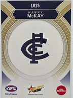 2026 AFL Footy Stars Luminous LB25 Harry McKay - Carlton Blues