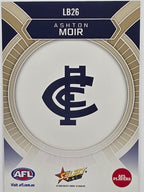 2026 AFL Footy Stars Luminous LB26 Ashton Moir - Carlton Blues