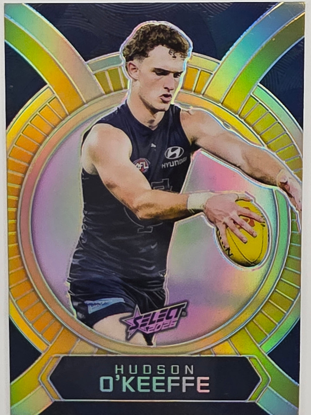 2026 AFL Footy Stars Luminous LB27 Hudson O’Keeffe - Carlton Blues