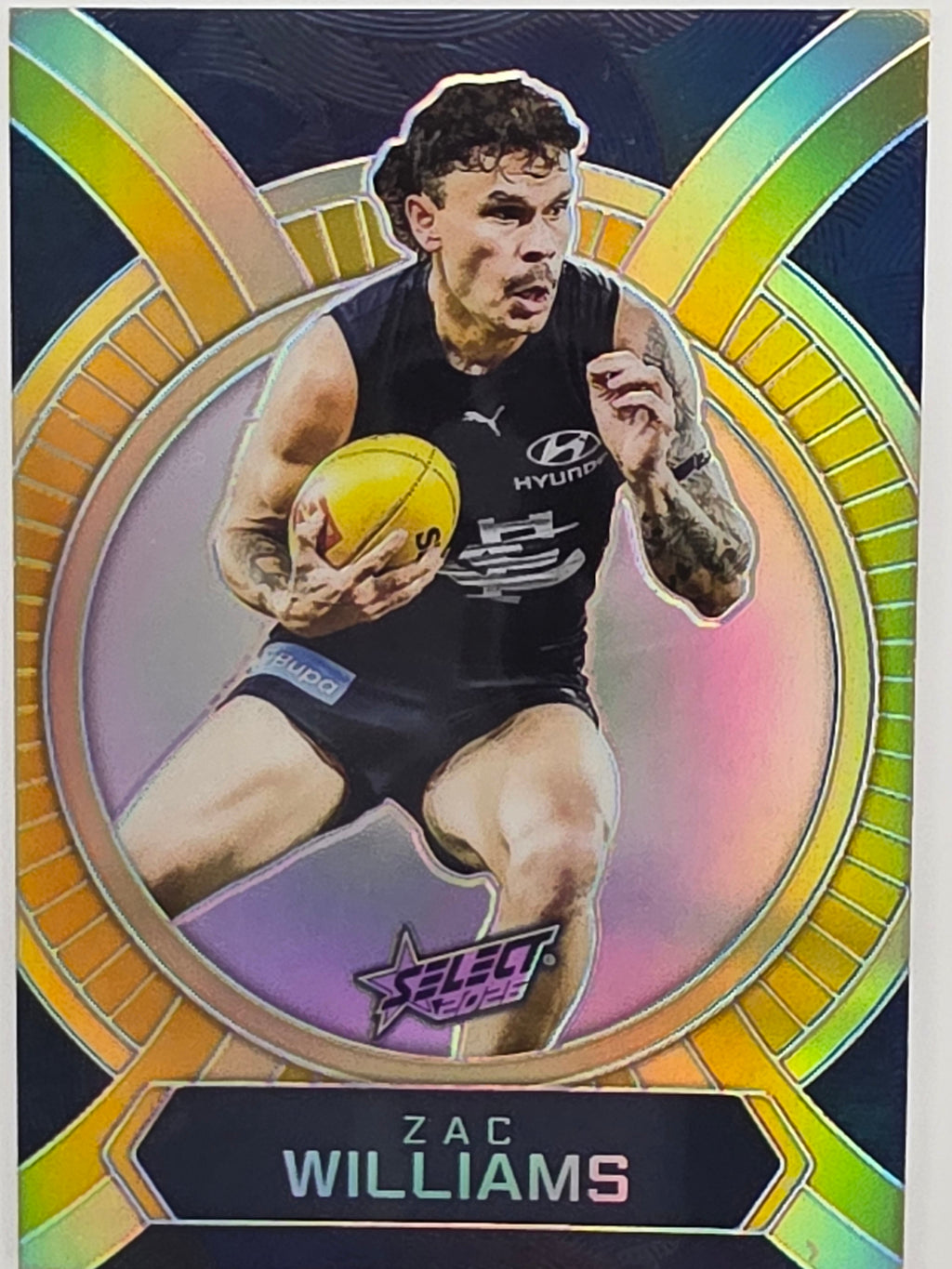 2026 AFL Footy Stars Luminous LB30 Zac Williams - Carlton Blues